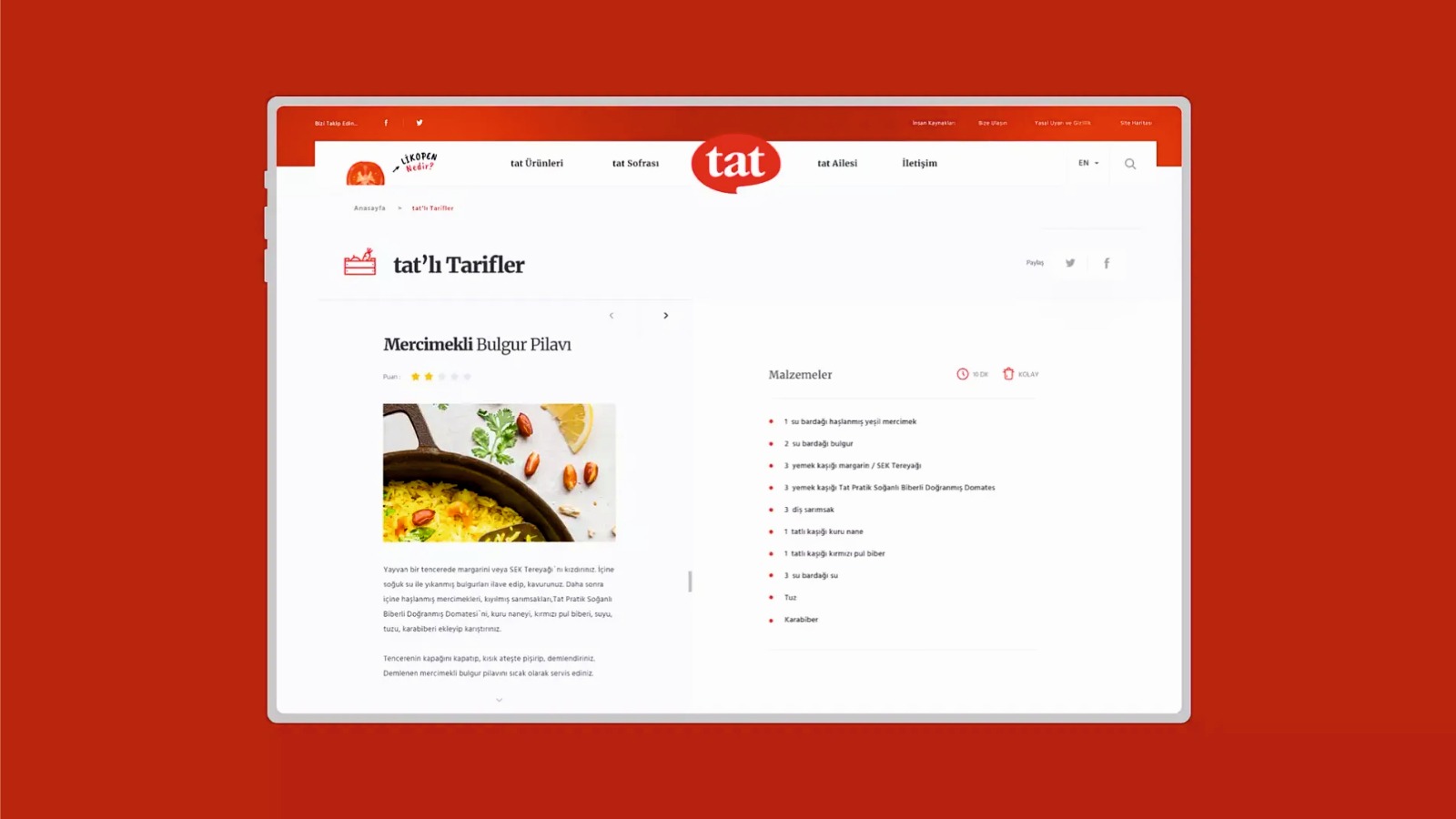 Gıda Sektörlerine Özel Web Tasarım Ajansı