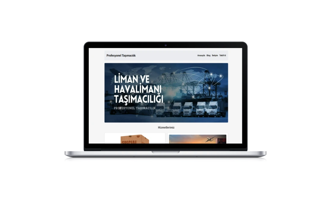 Nakliyat Web Tasarım - Web Tasarım & Özel Yazılım
