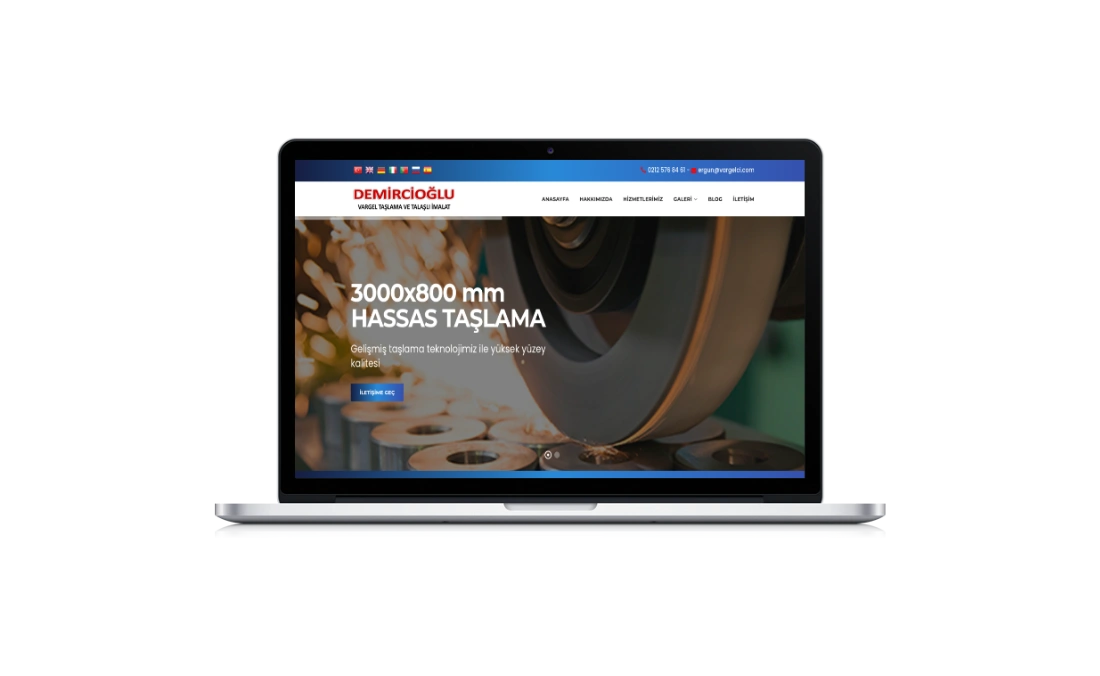İmalat Web Tasarım - Web Tasarım & SEO Optimizasyonu