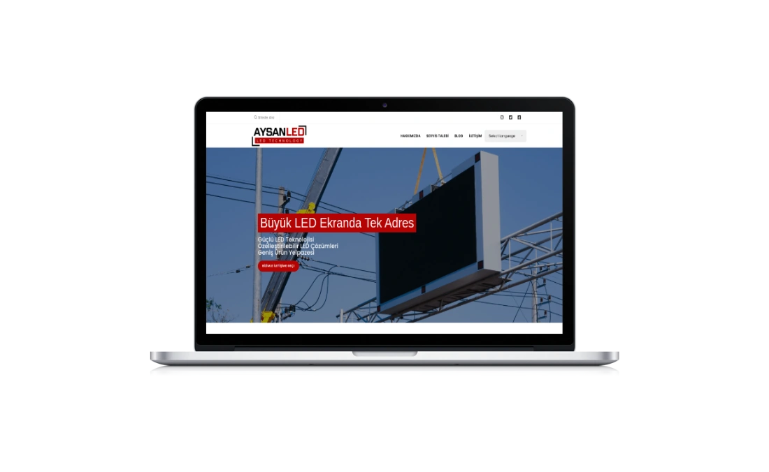 Led Ekran Firma Web Tasarım - Web Tasarım & SEO Optimizasyonu