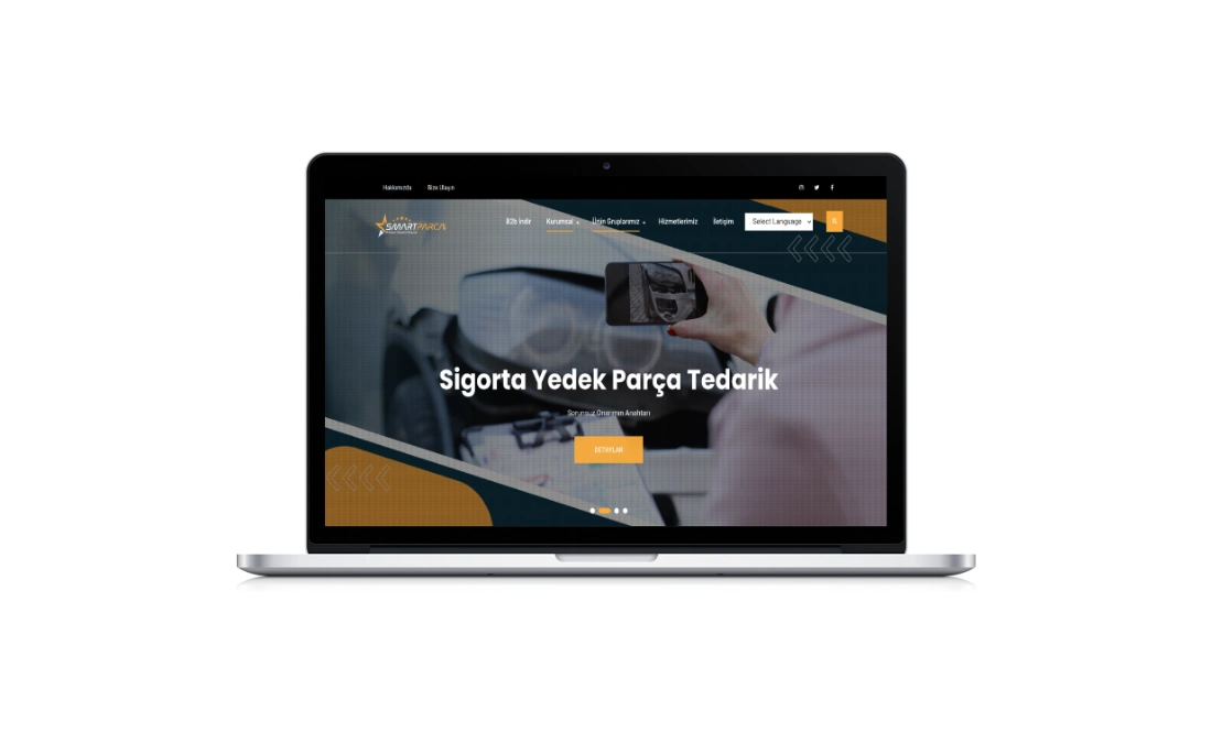 Oto Yedek Parça Web Tasarım - Web Tasarım & Özel Yazılım Depo Stok