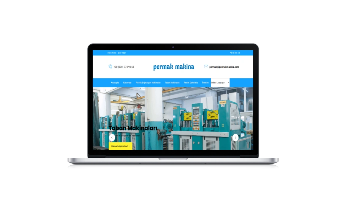 Makina Web Tasarım - Web Tasarım & SEO Optimizasyonu